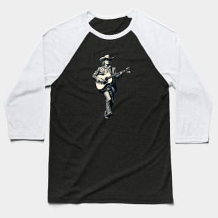 Dwight Yoakam Playing Guitar Baseball T-Shirt
